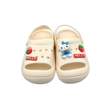 2415 White Sandal Kids