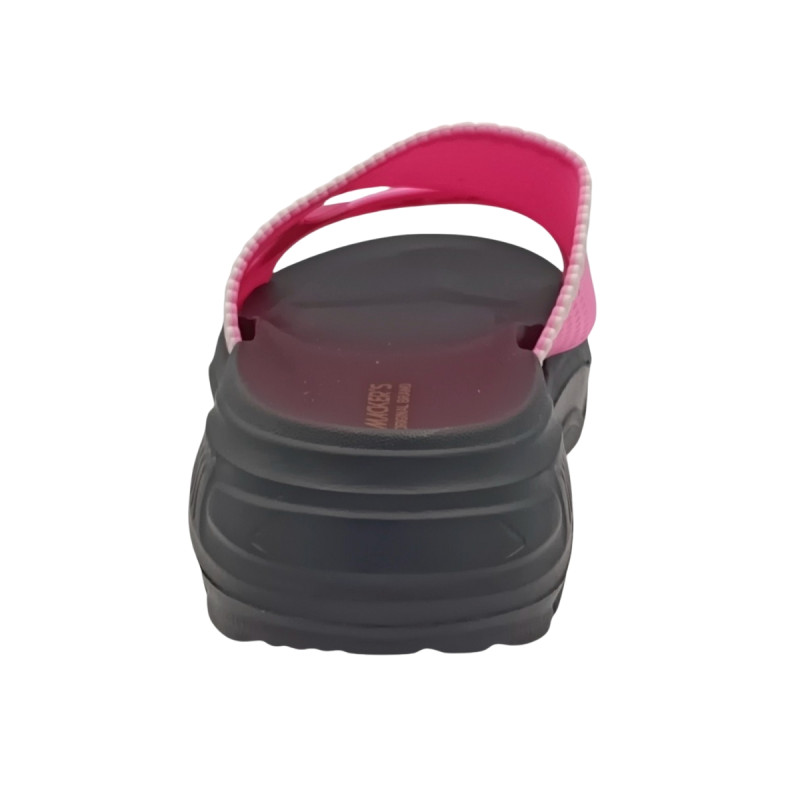 2406 black pink sandal kids