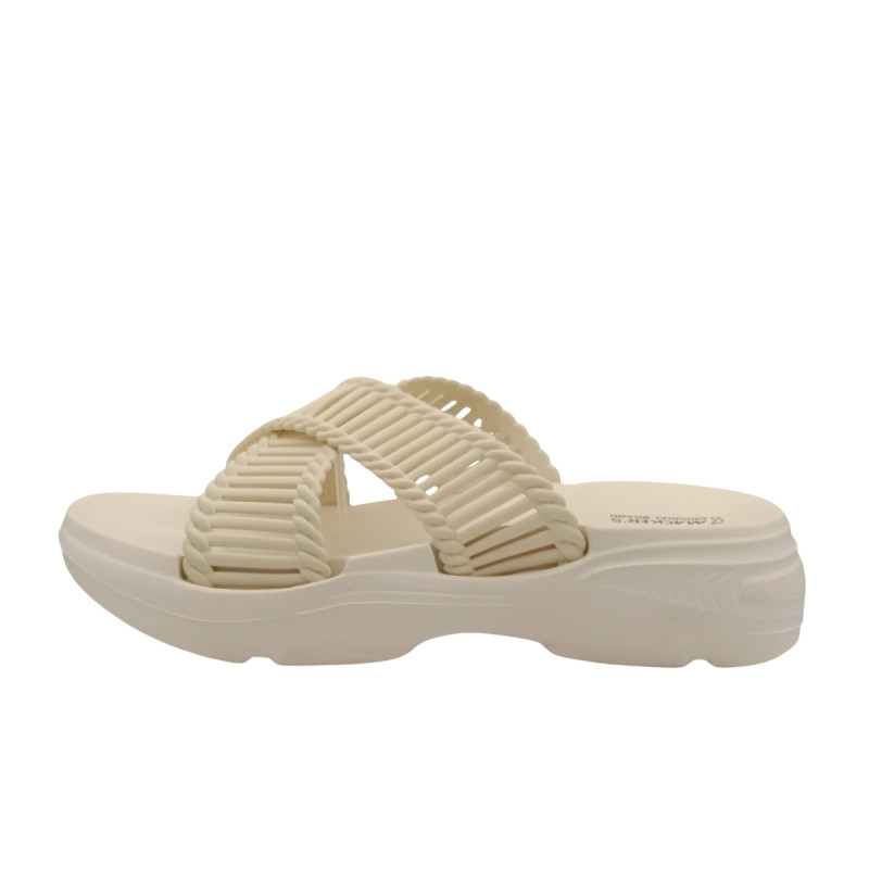 2433 Cream Sandal Women 2433 Cream Sandal Women