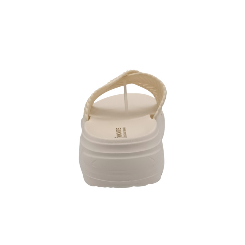 2433 Cream Sandal Women