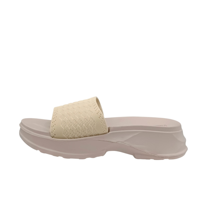 2442 cream sandal women