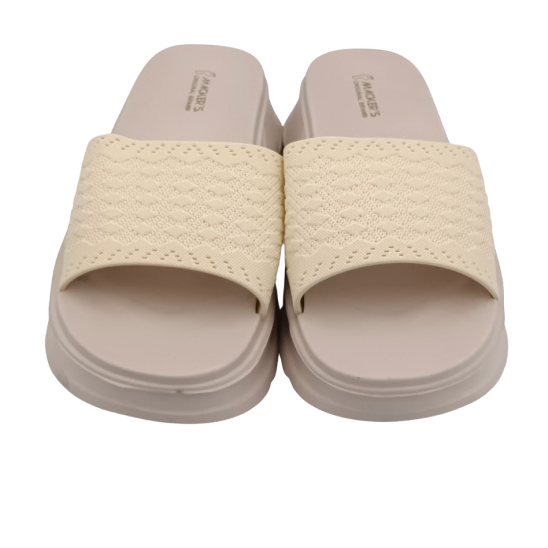 2442 cream sandal women