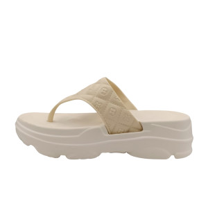 2501-1 cream sandal ladies