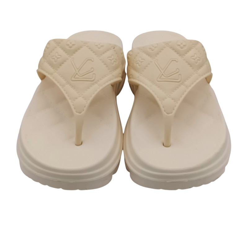 2501-1 cream sandal ladies