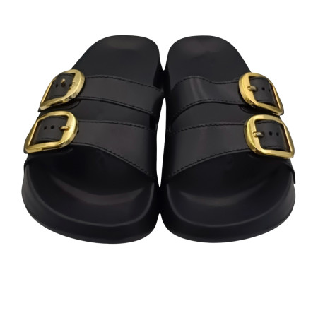 2507 Black Sandal Women