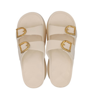 2508 cream sandal ladies
