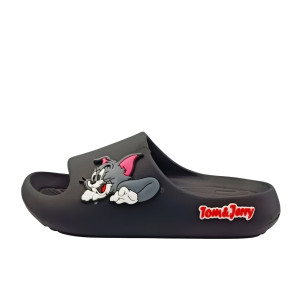 2509 Black Sandal Kids