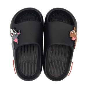2509 Black Sandal Kids