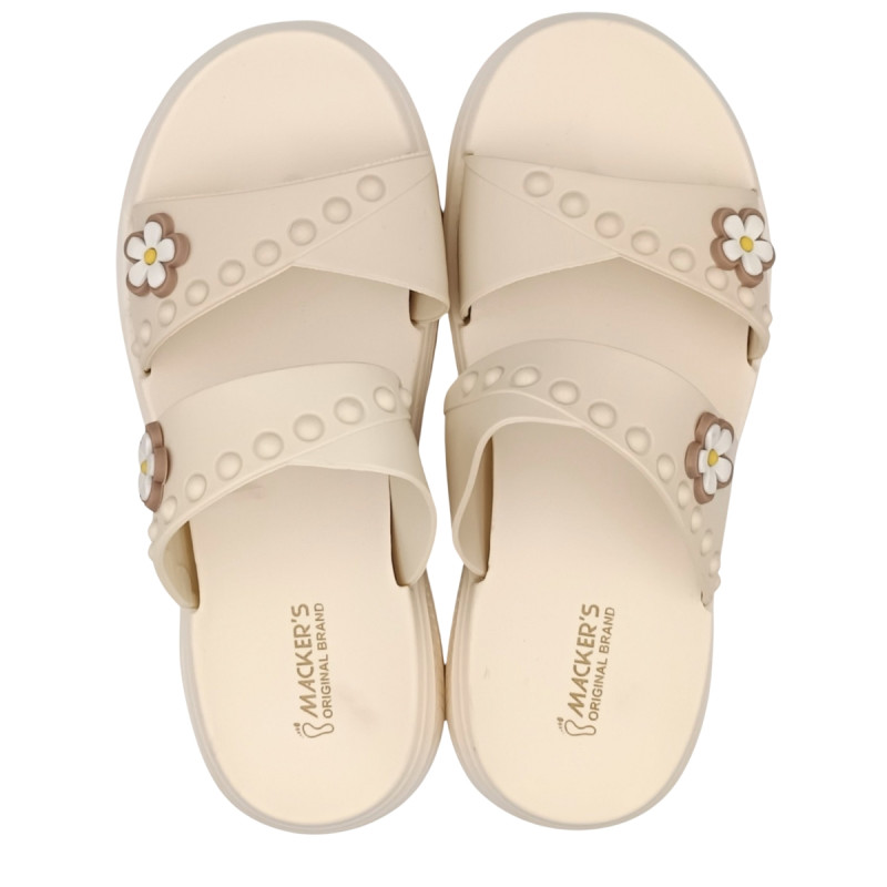2815 cream sandal ladies
