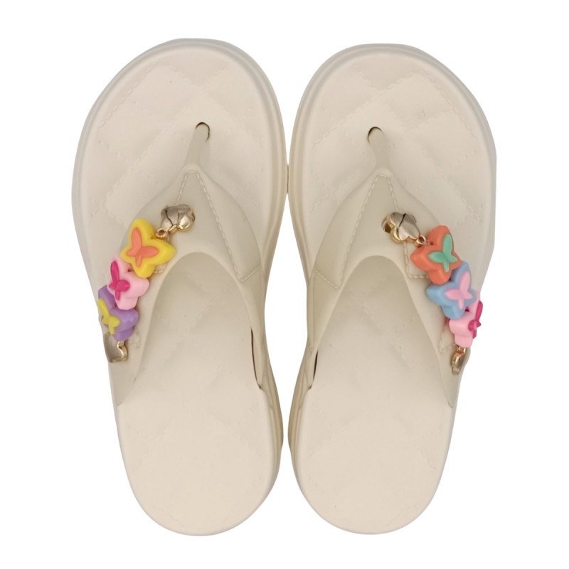 2523 cream sandal kid's