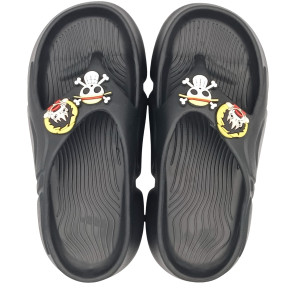 2537 black sandal kid's