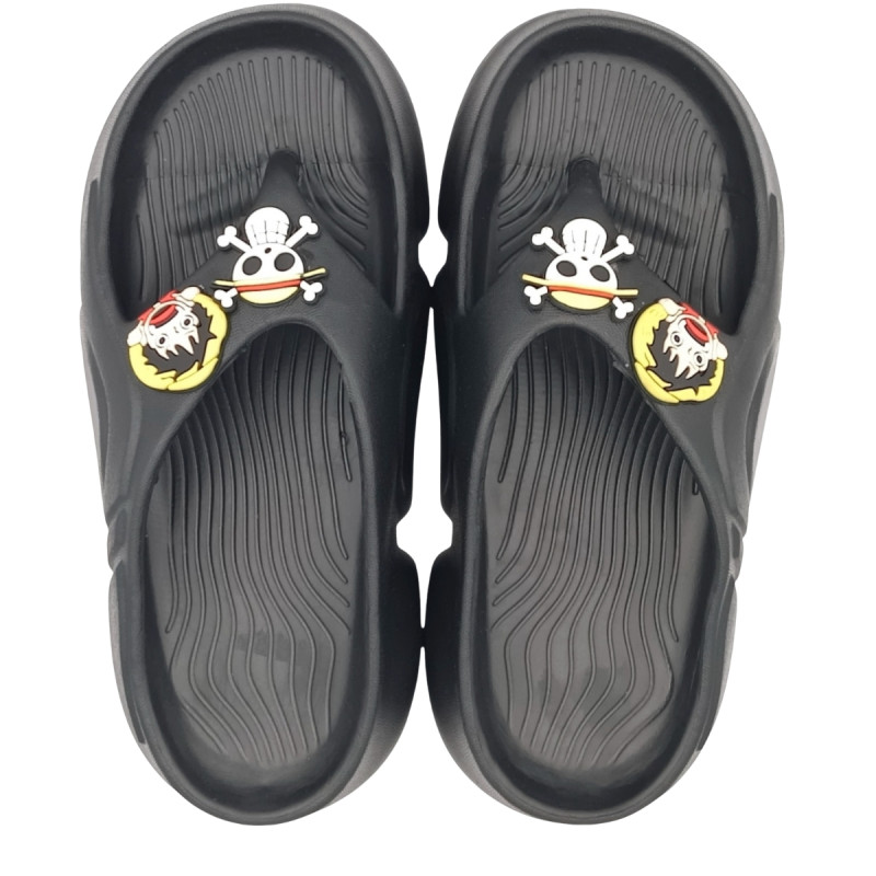 2537 black sandal kid's